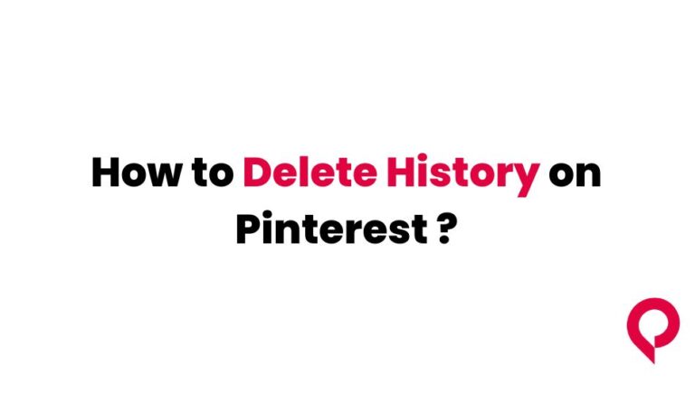 How to Delete Pinterest History