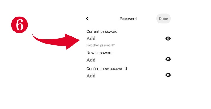 how to change pinterest password if you forgot it