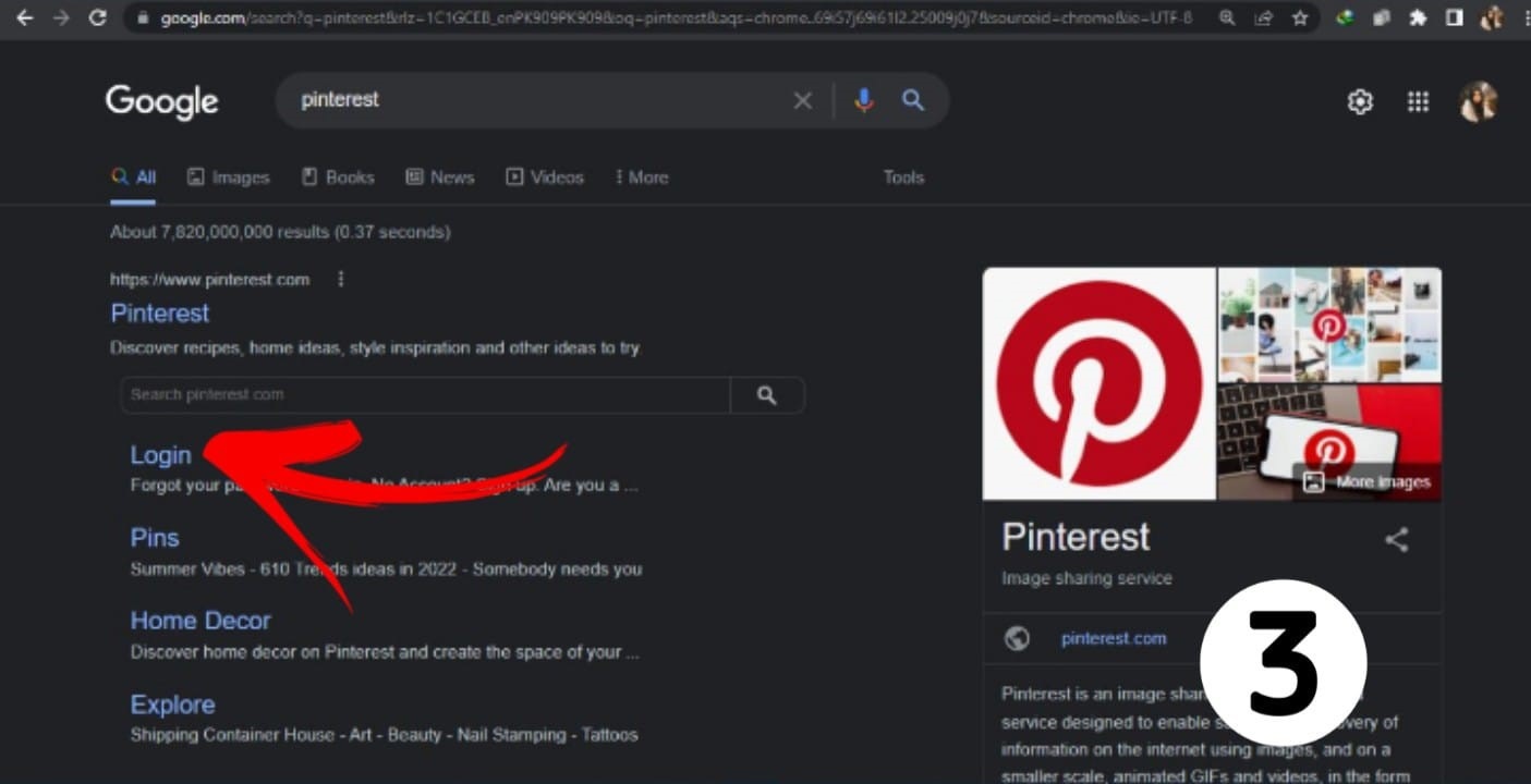 how to unblock on pinterest